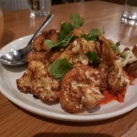 Cauliflower Appetizer at Wildseed  in Palo Alto