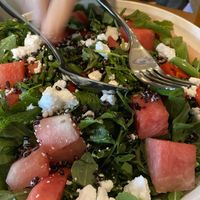 Watermelon salad   at Wildseed  in Palo Alto