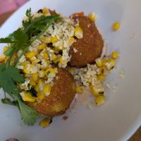 Corn polenta at Wildseed  in Palo Alto