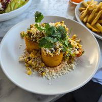 Corn Fritters at Wildseed  in Palo Alto