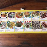 À la cart menu￼  at Ming Kwan in Chiang Mai