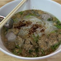 Noodle soupp  at Ming Kwan in Chiang Mai