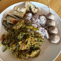 Assorted mains (can’t really recommend these ones)  at Ming Kwan in Chiang Mai