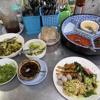 Sauces, toppings, extras   at Ming Kwan in Chiang Mai