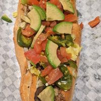 Wicked Awesome Vegan (Philly cheesesteak sandwich) at Paulie's South Street Steaks in Las Vegas