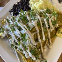 Vegan Chilaquiles 💖  at Sabor A Vida Cafe & Deli in Vista