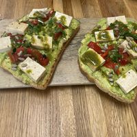 #3 avo toast  at Sabor A Vida Cafe & Deli in Vista