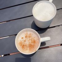 Mexican Hot Chocolate and London Fog  at Sabor A Vida Cafe & Deli in Vista