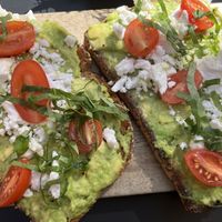 Avocado toast  at Sabor A Vida Cafe & Deli in Vista