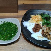 banh hoi with sauce at Ẩm Thực Chay BỒ ĐỀ SAO in Nha Trang