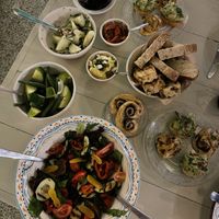 More mezze  at O Linós in Paphos