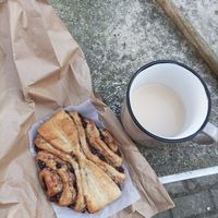 Schokofranzbrötchen at denn's Biomarkt - Ottensen in Hamburg
