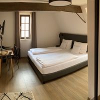 gemütliches Zimmer   at Steinhaus1718 - Hotel in Budingen