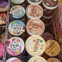 ice cream at denn's Biomarkt - Schanze in Hamburg