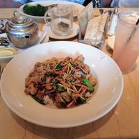 Orange cauliflower bowl at Cheesecake Factory in Tucson