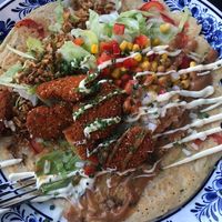 Veganista Chili Chaka, huge and super delicious   at D' Olle Smidse in Midwolda