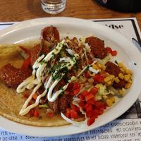 Hartige vegan special veganista chili chicka at D' Olle Smidse in Midwolda