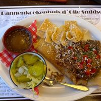 Plantaardige pannenkoek rendang 🤩  at D' Olle Smidse in Midwolda
