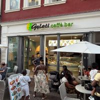   at Gelati caffè bar in Heidelberg