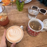 excellent chai tea latte here! it is vegan - checked the ingredients 🤞🏼  at Skautský Institut v Rybárně in Prague