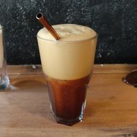 Iced Americano at El Gecko in Mazunte