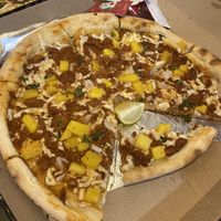 Pizza de pastor   at Salvaxe in Mexico City