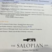   at The Salopian Inn in Mclaren Vale