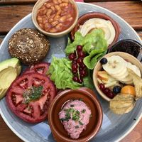 13.90€ - added baked beans   at 3klang in Darmstadt