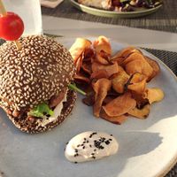 Hambúrguer Vegan at Terrassa in Amarante