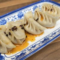 Tofu veg dumplings £4.50  at Nen Bei Dumpling Tea Bar in Newcastle Upon Tyne