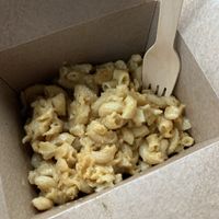 Mac and cheese - this is the portion I got, not even half-full   at Buku Vegan - Pop Up in Winter Garden