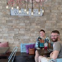 Very cute seating area! at Koupa Espresso Bar in Haddon Township