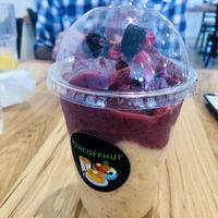 Custom vegan shake  at Teacoffhut in Los Angeles