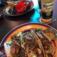 Vegan tacos at Quila's in St Johns