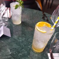 Drinks homemade lemonade at Stoom in Den Helder