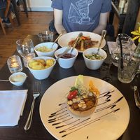 Pumpkin pie en ratatouille incl heerlijke vegan bijgerechten   at Koaikers Huus in Buren