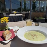 Courgette soep  at Koaikers Huus in Buren