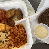 Mixed plate  at Alhambra in Milan