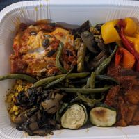 Mixed plate  at Alhambra in Milan