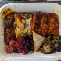 Mixed plate  at Alhambra in Milan