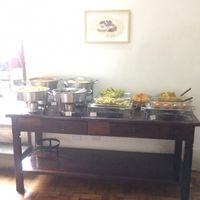 Main plates buffet at Maha Mantra in Sao Paulo