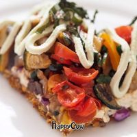 Rawmbazza Pizza at Rawmbas in Nanaimo