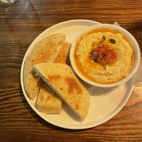 Squash humus   at Bear Inn in Cirencester