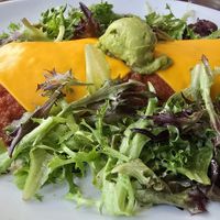 Vegan Breakfast Burrito - delicious! at Epic Egg in Cheyenne