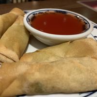 Spring rolls   at Peking Garden in Stockton-on-tees