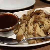 Shredded mock duck  at Peking Garden in Stockton-on-tees