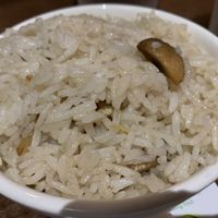 Mushroom fried rice   at Peking Garden in Stockton-on-tees