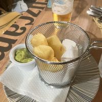 Yuca frita  at El Arepazo in Sevilla