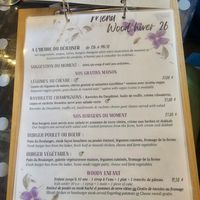Just ask for them to be made Vegan at Wood Bear in Bourg-saint-maurice