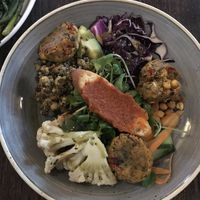 Falafels  at The Bell in Broughton